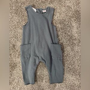 Zara Charcoal Knit overall